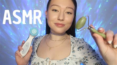 Asmr Francais Soin Du Visage Avant Daller Dormir 💗 Roleplay Youtube