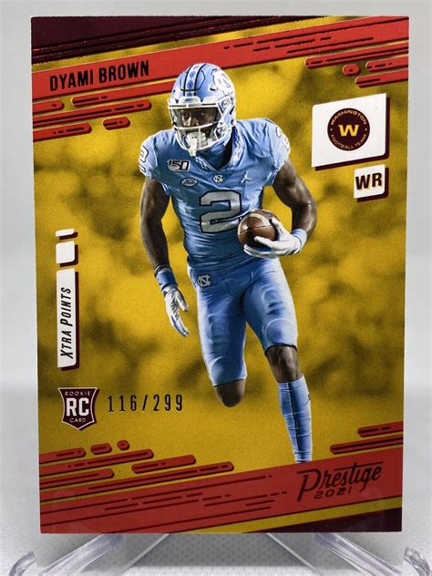 Panini Prestige Rookies Xtra Points Red Dyami Brown