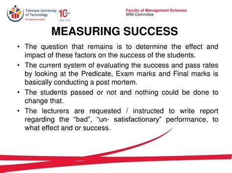 PPT Measuring Academic Success PowerPoint Presentation Free