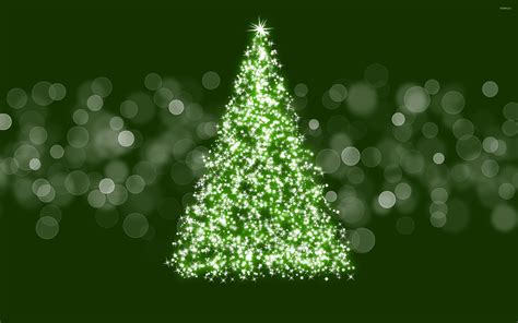 Green Christmas Trees Wallpapers Wallpaper Cave