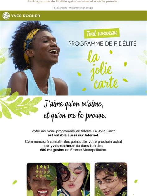 Yves Rocher NOUVEAU programme de FIDÉLITÉ il est enfin là Milled