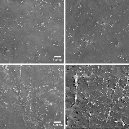 Sem Micrographs Of Tensile Fractured Surface Of The Pla Sg Nano Tio