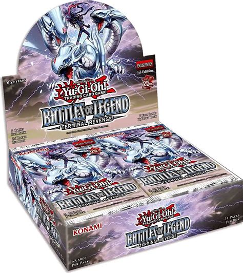 Yugioh Battles Of Legend Terminal Revenge Booster Box 24 Packs 25th