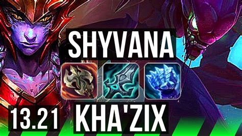 Shyvana Vs Kha Jng M Mastery Games Legendary Br Master