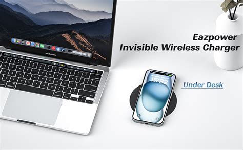 Eazpower Invisible Wireless Charger Through Desk 0 30mm Under Desk