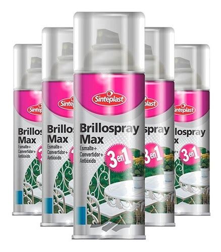 Pintura Esmalte En Aerosol Cc Brillospray Sinteplast Cuotas