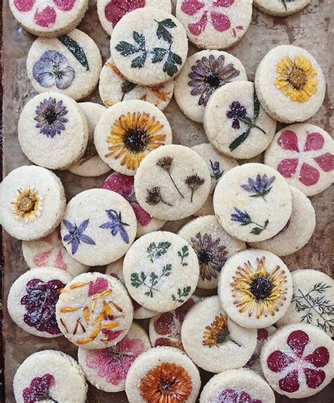 Edible Flower Pistachio Gluten Free Shortbread Cookies Artofit