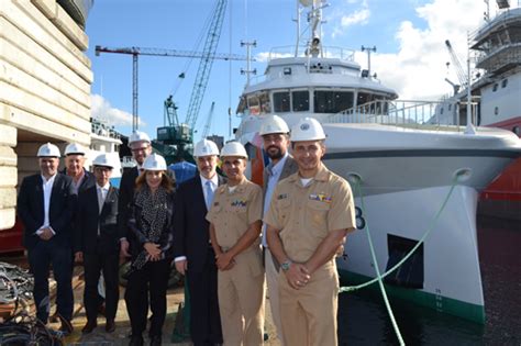 Armón botará esta semana el buque construido para la Armada Nacional de