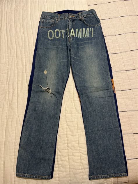 Undercover Undercover Immadtoo” Hybrid Denim Jeans Grailed