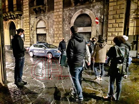 Controlli Della Polizia Tensione A San Berillo