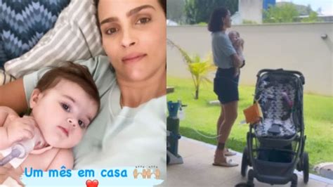 Hz Letícia E Juliano Cazarré Comemoraram Um Mês Em Casa Após Alta