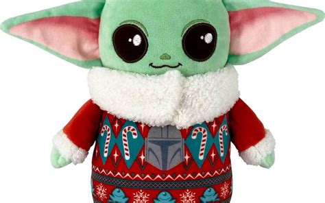 New The Mandalorian The Child Grogu Holiday Plush Toy Available Now