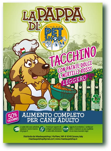 Crocchette Tacchino Con Patate Dolci E Mirtilli Rossi Leggero Cane