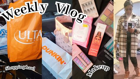 Weekly Vlog Days In My Life Ulta Run Shopping Hauls She Said YES