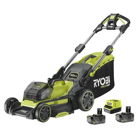 Ryobi ONE Akku Rasenmäher RY18LMX40B 240 18 V 2 Akkus 4 Ah