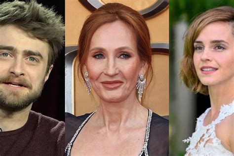 JK Rowling Duda En Perdonar A Daniel Radcliffe Y Emma Watson