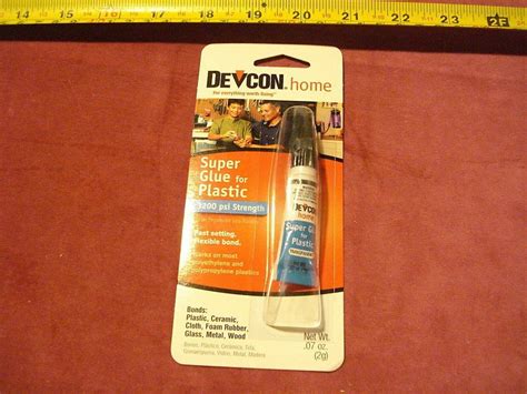 1677 Devcon Super Glue For Plastic 2 Gm 30350 Ebay