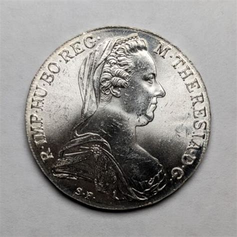 Austria Maria Theresa Thaler Fine Silver Restrike Unc Ebay