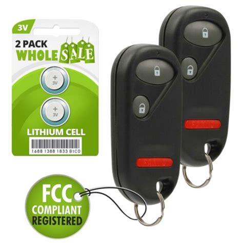 For Honda Civic Remote Car Keyless Entry Key