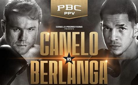 Canelo Alvarez Vs Edgar Berlanga Head To Head Record