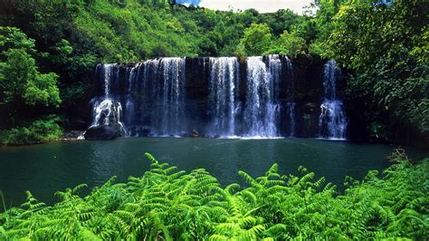 🥇 Falls kauai waterfalls wallpaper | (62632)