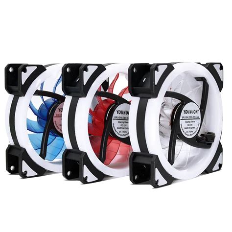 Cm Mm Led Fan Mm Pin Pin Pc Desktop Computer Case Cooling Cooler