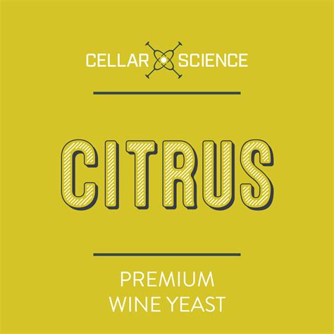 CITRUS Dry Wine Yeast – Cellar Science 