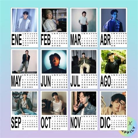 Calendario Jungkook Happily Store