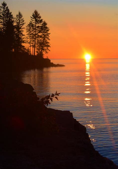 Golden Light North Shore Lake Superior Photograph By Jan Swart Fine Art America