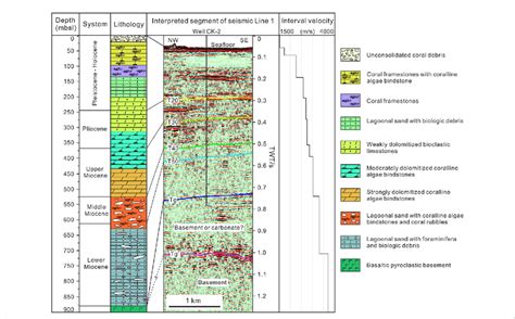 Stratigraphic Column Of Well Ck 2 Modified From Zhang Et Al 2020