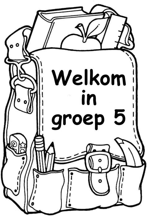 Kleurplaat Groep 3 Welkom Anna Ly Kleurplaten