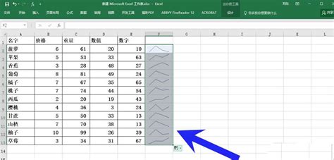 在excel中如何插入迷你表格？ Bim免费教程 腿腿教学网