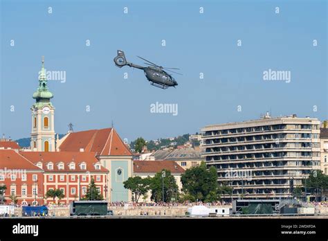 Airbus H M Military Helicopter Of The Hungarian Air Force At The