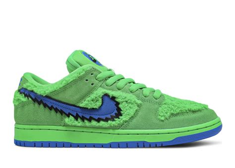 Nike Sb Dunk Low Grateful Dead Bears Green Cj5378 300 Sneaker Baker