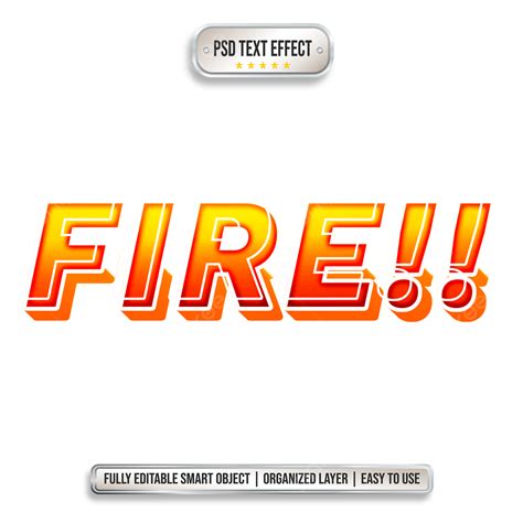 Fire Text Effect Template Fire Text Effect Orange Text Effect Simple Text Effect Png