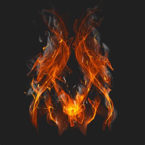 Photoshop Action - 30 Realistic Fire Flames Bundle