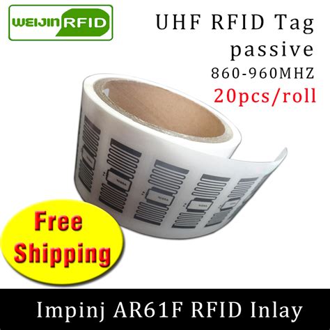 Etiqueta Uhf Rfid Impinj Monzar Ar F Incrustaci Grandado