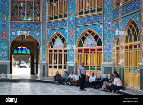 Kashan Iran November The Shrine Of Imamzadeh Hilal Ibn Ali Is