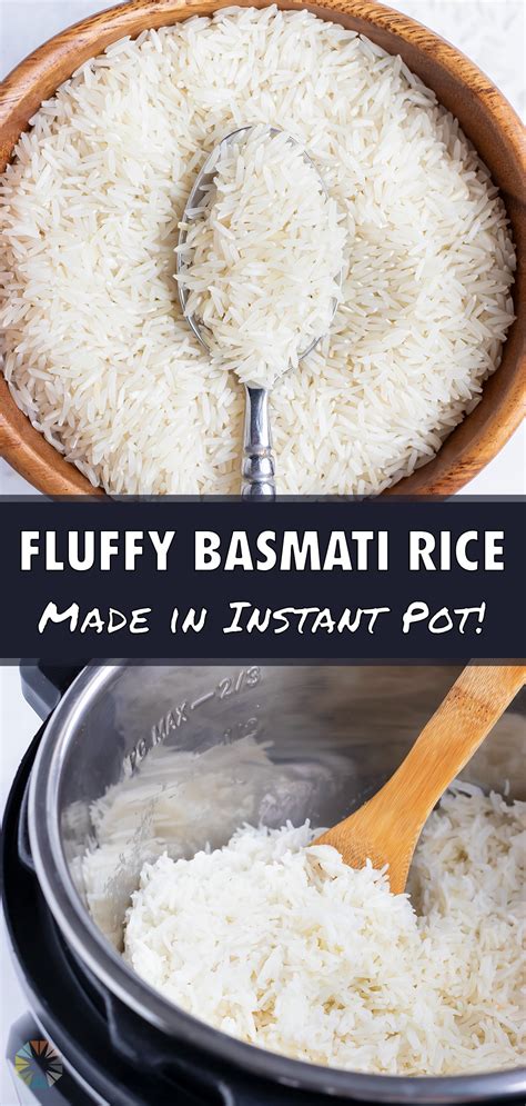 Instant Pot Basmati Rice Perfect Fluffy Evolving Table