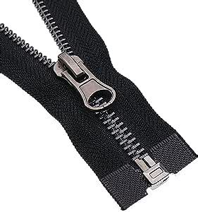 Amazon Leekayer 2pcs 5 24 Inch Separating Jacket Zipper Black