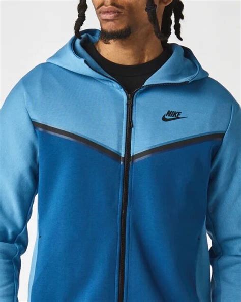 Nike Nsw Tech Fleece Full Zip Hoodie Men S Size 4xl Dutch Court Blue Cu4489 469 For Sale Online