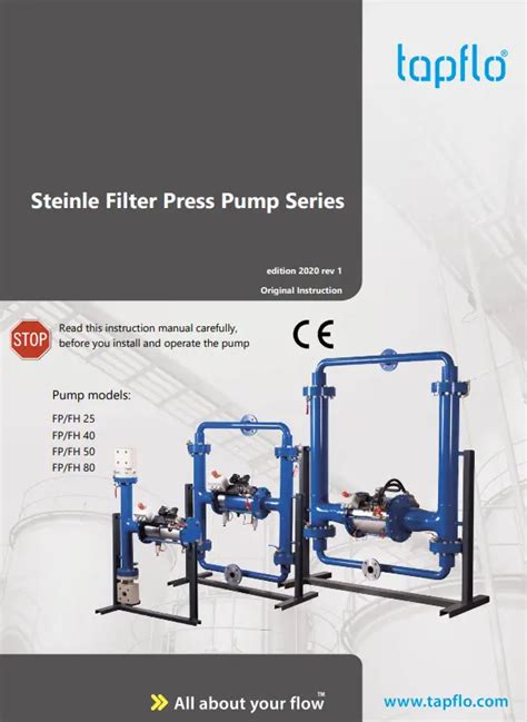 Steinle Filter Press Pumps Tapflo