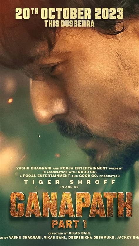 Tiger Shroff Unveils Ganpaths New Poster With Kriti Sanon Find Out
