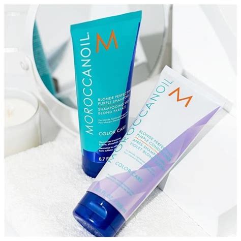 Dầu Gội Tím Moroccanoil ml Blonde Perfecting Purple