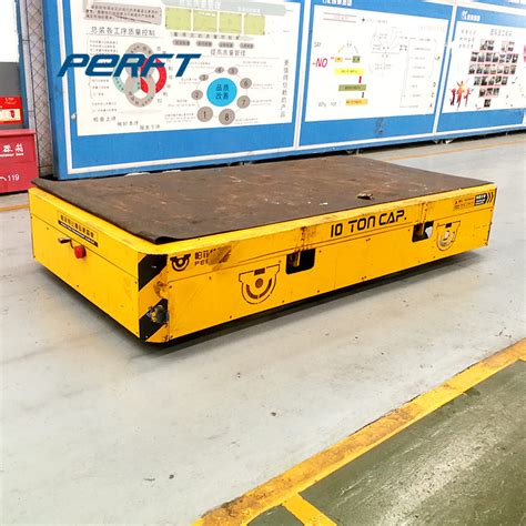 Container Transport Flatbed Trolley Perfte Transfer Cart