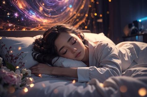 Premium AI Image | AI Enhanced Dream Recording Creativity Insights from ...