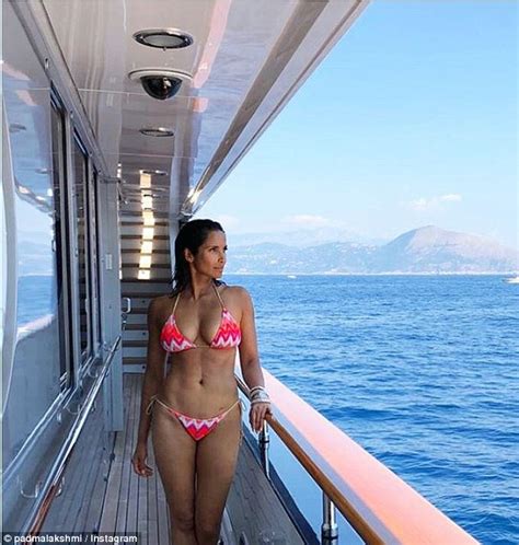 Padma Lakshmi Shows Off Her Bikini Body On Her 48th Birthday Daily