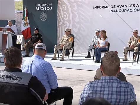 Inaugura Amlo Cuartel De La Guardia Nacional En Bavispe