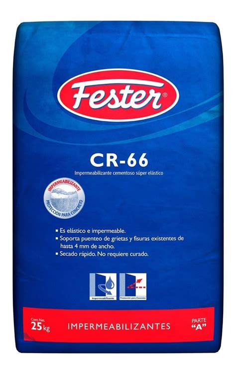 Impermeabilizante Cementoso S Per Flexible Cr Fester Meses Sin