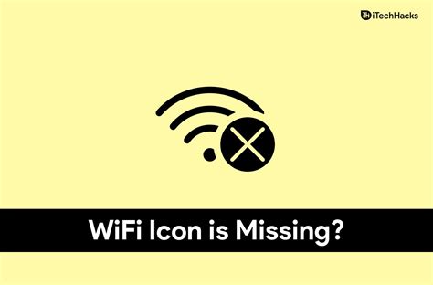 How To Fix Wifi Icon Is Missing Problem On Windows